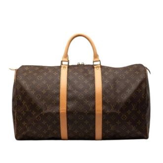 Louis Vuitton Pre-owned Weekend Bags, female, Brown, Size: ONE SIZE Pre-owned Keepall 50