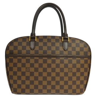 Louis Vuitton Sarria Damier Brown Canvas Handbag (Pre-Owned)