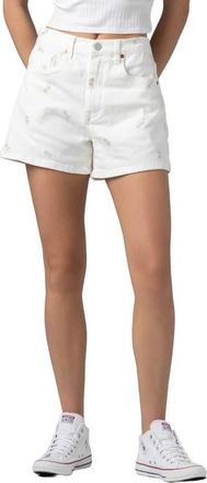 Blank NYC Reeve Embroidered High Waist Jeans in Summer Fling at Nordstrom, Size 24