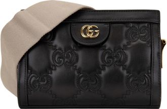 Gucci Cross Body Tassen - Dames - Schoudertassen - Zwart - ONE Size - Leer - Tassen