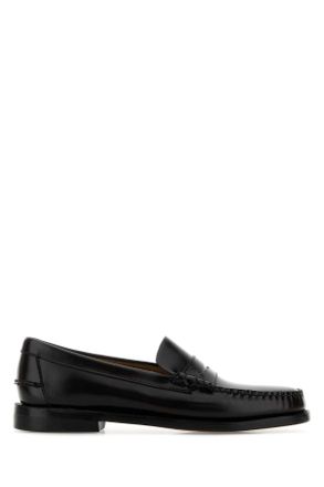 Sebago Dark Brown Leather Classic Dan Loafers