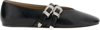 Le Monde Beryl Claudia Ballerinas - Dames - Ballerinas - Zwart - 36 EU - Leer - Schoenen