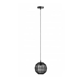 Globo Lighting L&aacute;mpara Colgante - Hermi Ii - Negro - Metal - &Oslash; 20cm