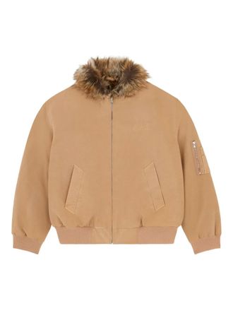 Maison Margiela reversible cotton jacket - Brown