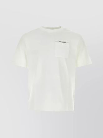 Palm Angels cotton logo pocket t-shirt