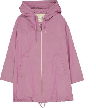 Herno Lichtgewicht Parka Jas - Dames - Parka Jassen - Roze - L - Polyester - Jassen