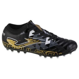 Joma Heren Propulsion Synthetisch Leder Stevige Grond Voetbalschoenen (ZWART/GEEL)