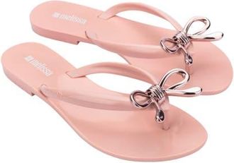 Melissa Harmonic Iris Flip Flop in Pink/rose at Nordstrom, Size 10