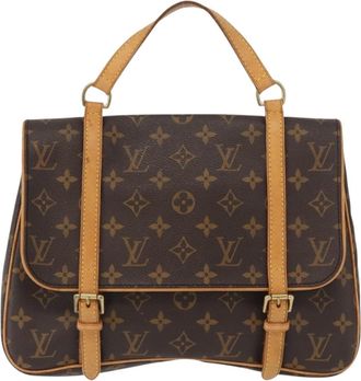 Louis Vuitton Marelle Sac A Dos Backpack Monogram Canvas Brown Canvas Backpack Bag (Pre-Owned)