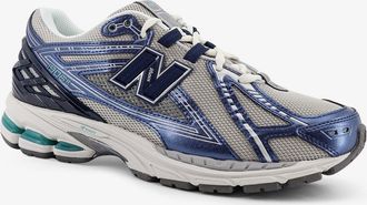 New Balance Mens Mesh Sneakers Blue Mesh-Rubber Trainers Mesh/rubber