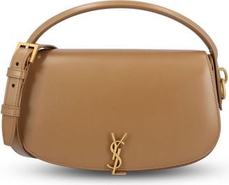 Saint Laurent Voltaire Logo Plaque Shoulder Bag