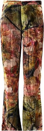 Desigual Orchid Trousers - Trousers - Mujer - Multicolor - XL