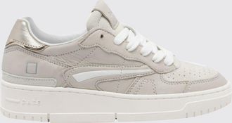 D.A.T.E. D. A.T. E. Sneaker Torneo bicolore in pelle e tessuto con punta traforata