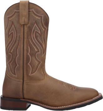 Laredo Mens Trailblazer Leather Western Boot In Tan