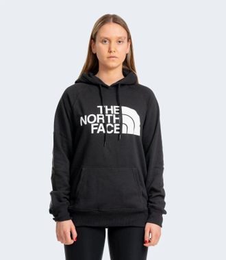 The North Face Half Dome Hoodie Womens Black Long Sleeve Pullover UPS1315