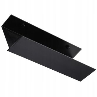 OEM Estante Mural Ba&ntilde;o Moderno Aluminio Negro
