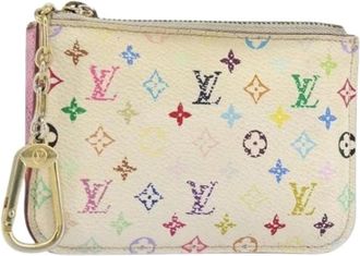 Louis Vuitton Pre-owned Canvas Portemonnee - Dames - Vintage Accessoires - Wit - ONE Size - Vintage