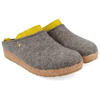 Haflinger Grizzly Speed Hausschuhe - Unisex | grau