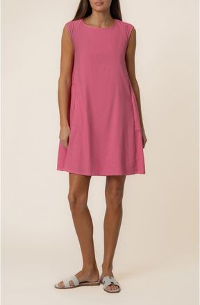 Kut from the Kloth Alice Cap Sleeve Shift Dress in Lipstick at Nordstrom, Size X-Small