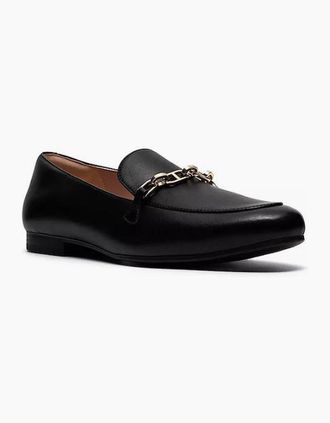 Clarks Womens Clarks Tamna Iris in Black leather - Size: 5/D standard