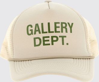 Gallery Dept. Cappello in canvas e nylon a rete con stampa logo
