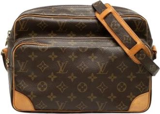 Louis Vuitton Pre-owned Nil - Dames - Vintage Schoudertas - Bruin - ONE Size - Leer - Vintage