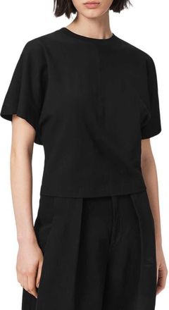 AllSaints Eden Artia Slim Fit Tee in Black at Nordstrom, Size X-Small