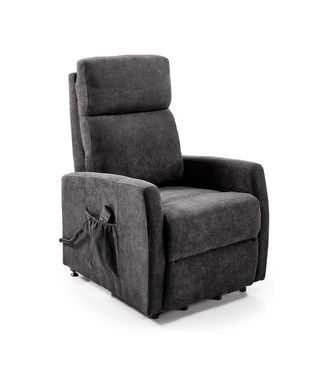 Home Heavenly Sillón relax motorizado levanta personas color gris