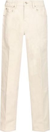 7 For All Mankind Calie Straight Jeans - Dames - Regular Fit Jeans - Wit - W30 - Katoen - Jeans