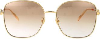 Valentino Garavani Vg 0042Sk Zonnebril - Dames - Zonnebrillen - Geel - 59 MM - Accessoires