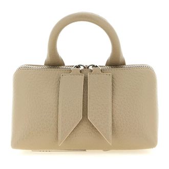 The Attico Friday Mini Handbag - female - The Attico - Handbags - Beige - ONE SIZE - Bags
