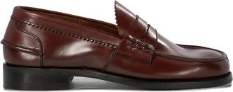 Saxone of Scotland Mocassini penny Arran 1407/03 - Rosso