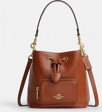 Coach Rowan Bucket Bag With Pocket
