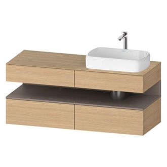 Duravit Qatego Consola Mueble Bajo Lavabo, 2 Extensiones, 2 - Duravit