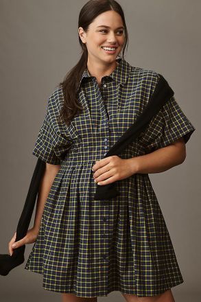 Exquise The Tobie Mini Shirt Dress by Exquise