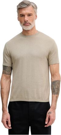 A|X Armani Exchange Heren, Tops, Beige, Maat: XL Katoen