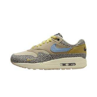 Nike Air Max 1 Safari - Dames - Sport - Beige - Maat: 36 1/2 EU Leer