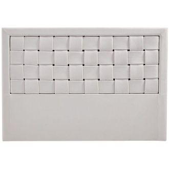 Vente-Unique Testata 160 cm Velluto Beige - JENNA