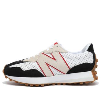New Balance 327 White Black Red MS327JS1