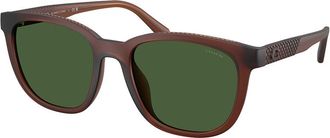 Coach HC8442U CCA00 591171 Mens Sunglasses Brown Size 54
