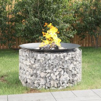 vidaXL Brasero De Gaviones Hierro Galvanizado &Oslash;100 Cm Vidaxl