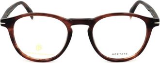 David Beckham Db 1018 Round Frame Tortoiseshell Acetate Eyeglasses