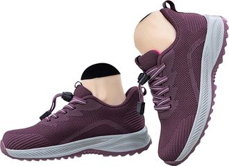 Generic Womens Lightweight Slip On Walking Running Shoes Breathable Athletic Workout Gym Sports Sneakers Outdoor Casual Lace Up Non-Slip Hiking Shoes Fashion 