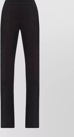 Ferragamo elevated high-waisted straight-leg trousers