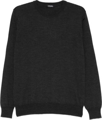 Cenere GB crew-neck sweater - Black