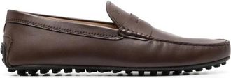 Tod's Mocassin Schoenen in Blauw Su&egrave;de - Heren - Loafers - Bruin - 40 EU - Su&egrave;de - Schoenen