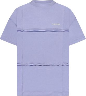 Flaneur Flâneur, Heren, Tops, Paars, Maat: 2XL Katoen