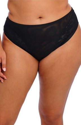 Elomi Nerina High Leg Briefs in Black at Nordstrom, Size Xx-Large