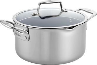 Zwilling Clad CFX 6-qt Stainless Steel Ceramic Nonstick Dutch Oven