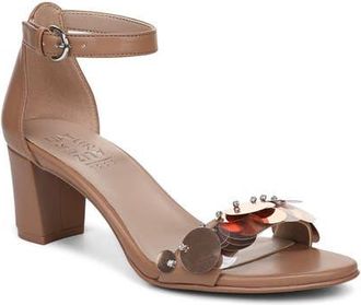 Naturalizer Vera Glow Ankle Strap Sandal in Cafe Beige at Nordstrom, Size 9.5